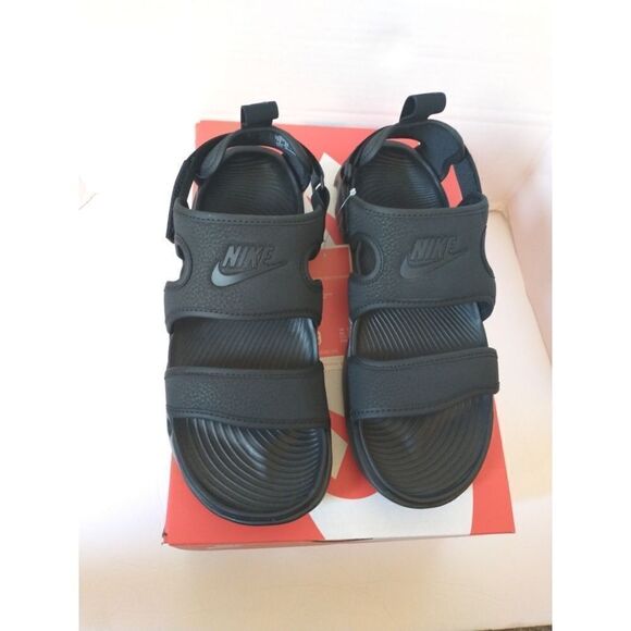 New! NIKE Women's Owaysis Sport Black Sandals Shoes Open-Toe Size 9 - Picture 8 of 12